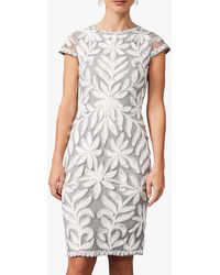 phase eight gianna tapework dress