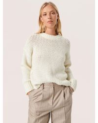 Soaked In Luxury - Paradis Chunky Textured Knit Jumper - Lyst