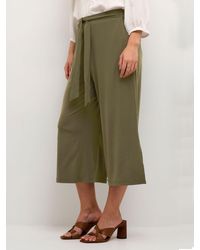 Kaffe - Malli Casual Cropped Trousers - Lyst