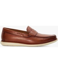 Dune - Berkly Leather Loafers - Lyst