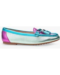 Moda In Pelle - Famina Leather Loafers - Lyst