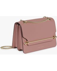 Strathberry - East/west Mini Leather Cross Body Bag - Lyst