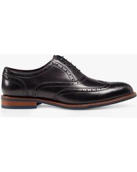 dune leather brogues
