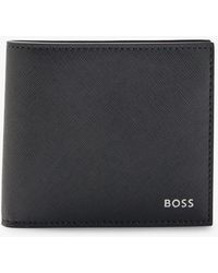 BOSS - Boss Zair Leather Wallet - Lyst