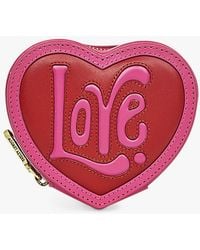 Radley - Valentine's Love Zip Around Coin Leather Purse - Lyst