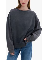 My Essential Wardrobe - Diego Drop Shoulder Sweatshirt - Lyst