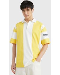 Tommy Hilfiger - Tommy Jeans Stripe Archive Short Sleeve Polo Shirt - Lyst