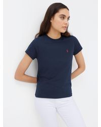 Ralph Lauren - Polo Logo Crew Neck Short Sleeve T-shirt - Lyst