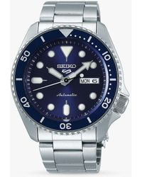 Seiko - Srpd51k1 5 Sports Automatic Day Date Bracelet Strap Watch - Lyst