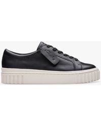 Clarks - Mayhill Walk Leather Trainers - Lyst