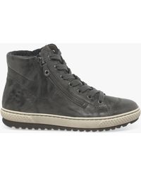 gabor bulner high top trainer leather