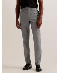 Ted Baker - Turney Slim Fit Dobby Chinos - Lyst