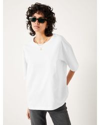 Hush - Oversized Cotton T-shirt - Lyst