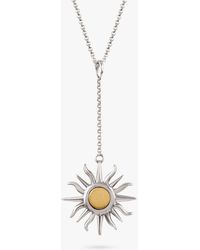 Dinny Hall - Sun Charm Pendant Necklace - Lyst