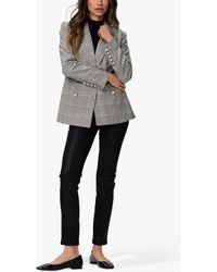 PAIGE - Hollie Double Breasted Blazer - Lyst