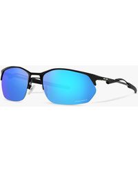 Oakley - Oo4145 Wire Tap 2.0 Prizm Rectangular Sunglasses - Lyst