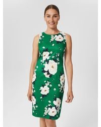 Hobbs - Moira Floral Print Shift Dress - Lyst