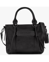 Longchamp - 3d Small Leather Crossbody Bag - Lyst