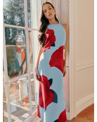 Ro&zo - Camilla Rose Print Maxi Dress - Lyst