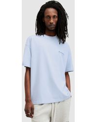 AllSaints - Access Organic Cotton Oversized T-shirt - Lyst