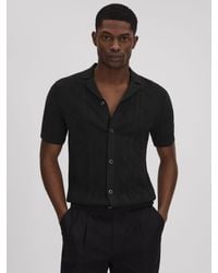 Reiss - Fortune Short Sleeve Cuban Shirt - Lyst