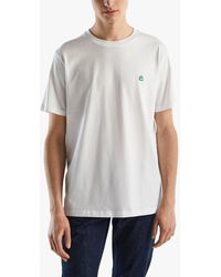 Benetton - Short Sleeve T-shirt - Lyst