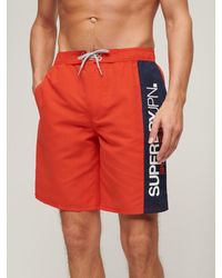 Superdry - Sportswear Logo 19" Recycled Boardshorts - Lyst