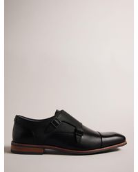Ted Baker - Alicott Double Monk Leather Shoes - Lyst