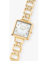 COEUR DE LION - 7632/74-1643 Swarovski® Crystals Bracelet Strap Watch - Lyst