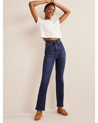 Boden - High Rise Straight Leg Jeans - Lyst