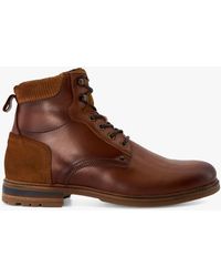 Dune - Coltonn Leather Boots - Lyst