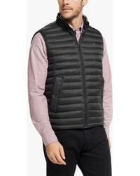 tommy hilfiger body warmer mens gilet