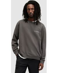 AllSaints - Organic Cotton Underground Sweatshirt - Lyst