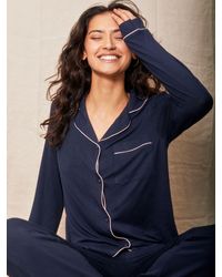 Chelsea Peers - Modal Long Shirt Pyjama Set - Lyst