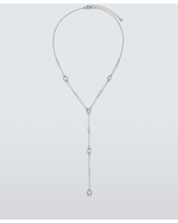 John Lewis - Floating Crystal Y Shaped Necklace - Lyst