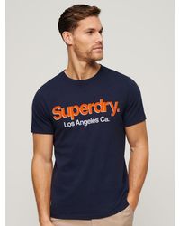 Superdry - Core Logo Classic Washed T-shirt - Lyst