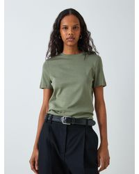 John Lewis - Organic Cotton Short Sleeve Crew Neck T-shirt - Lyst