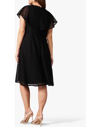 eve geo lace shift dress