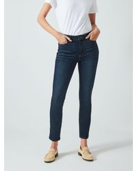 PAIGE - The Hoxton Skinny Ankle Jeans - Lyst