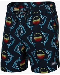 Saxx Underwear Co. - Oh Buoy 2-in-1 Swim Shorts - Lyst