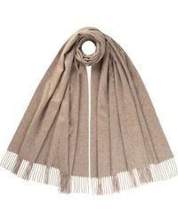 Johnstons of Elgin - Light Cashmere Stole - Lyst
