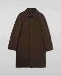 Johnstons of Elgin - 'The Balmacaan' Coat - Lyst