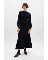 Johnstons of Elgin - Fit & Flare Cashmere Dress - Lyst