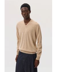 Johnstons of Elgin - Cashmere V Neck Jumper - Lyst