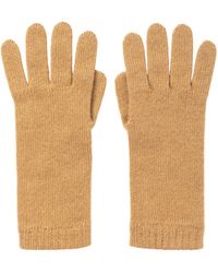Johnstons of Elgin - Cashmere Camel Gloves - Lyst