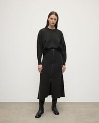 Johnstons of Elgin - A-Line Milano Mid Cashmere Skirt - Lyst