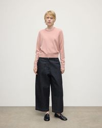 Johnstons of Elgin - Classic Cashmere Round Neck Jumper - Lyst