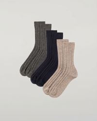 Johnstons of Elgin - Fleming Cashmere Socks Gift Set - Lyst