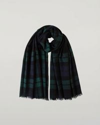 Johnstons of Elgin - Watch Lightweight Cashmere Tartan Stole - Lyst