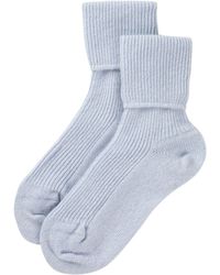 Johnstons of Elgin - Pure Cashmere Bed Socks - Lyst